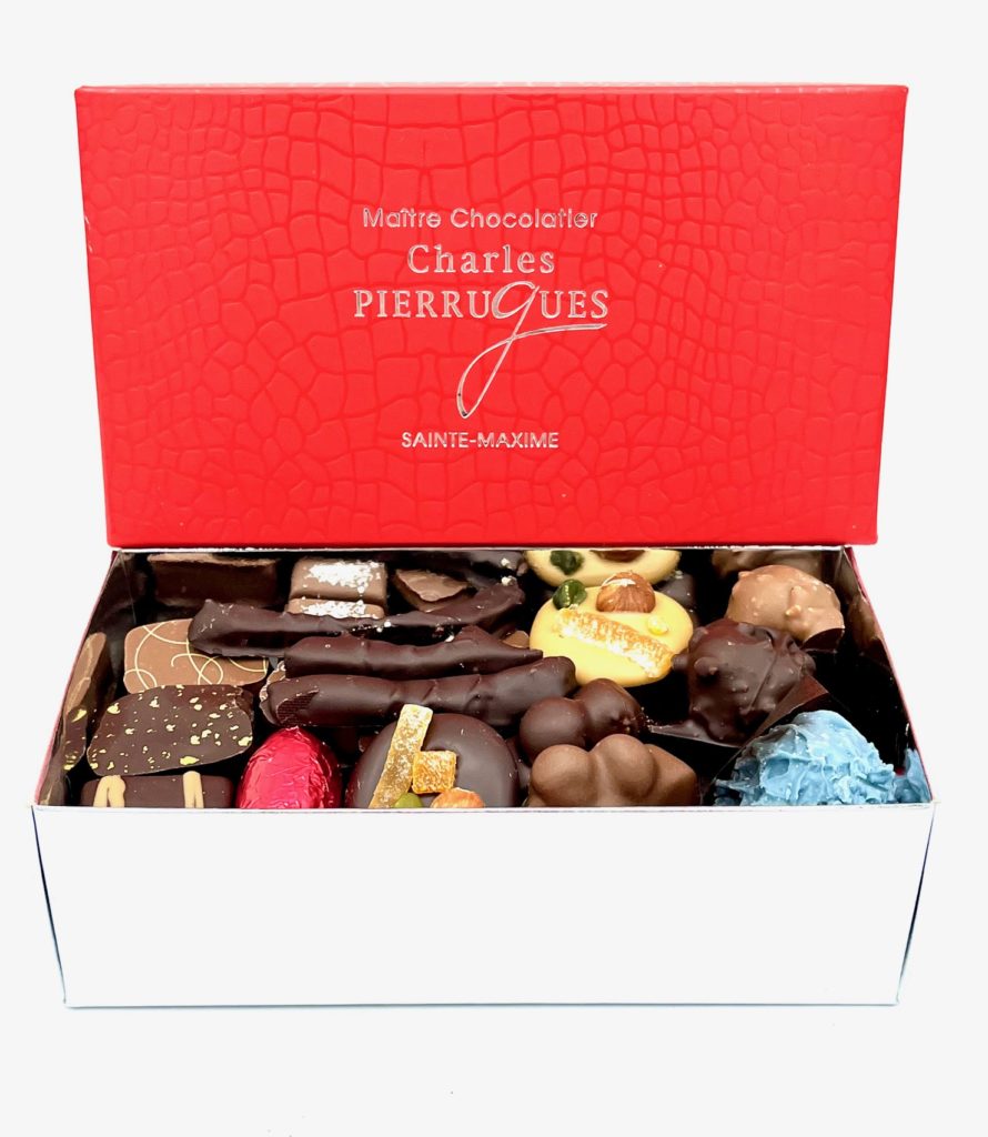 Boîte de Luxe, chocolats assortis 1 KG